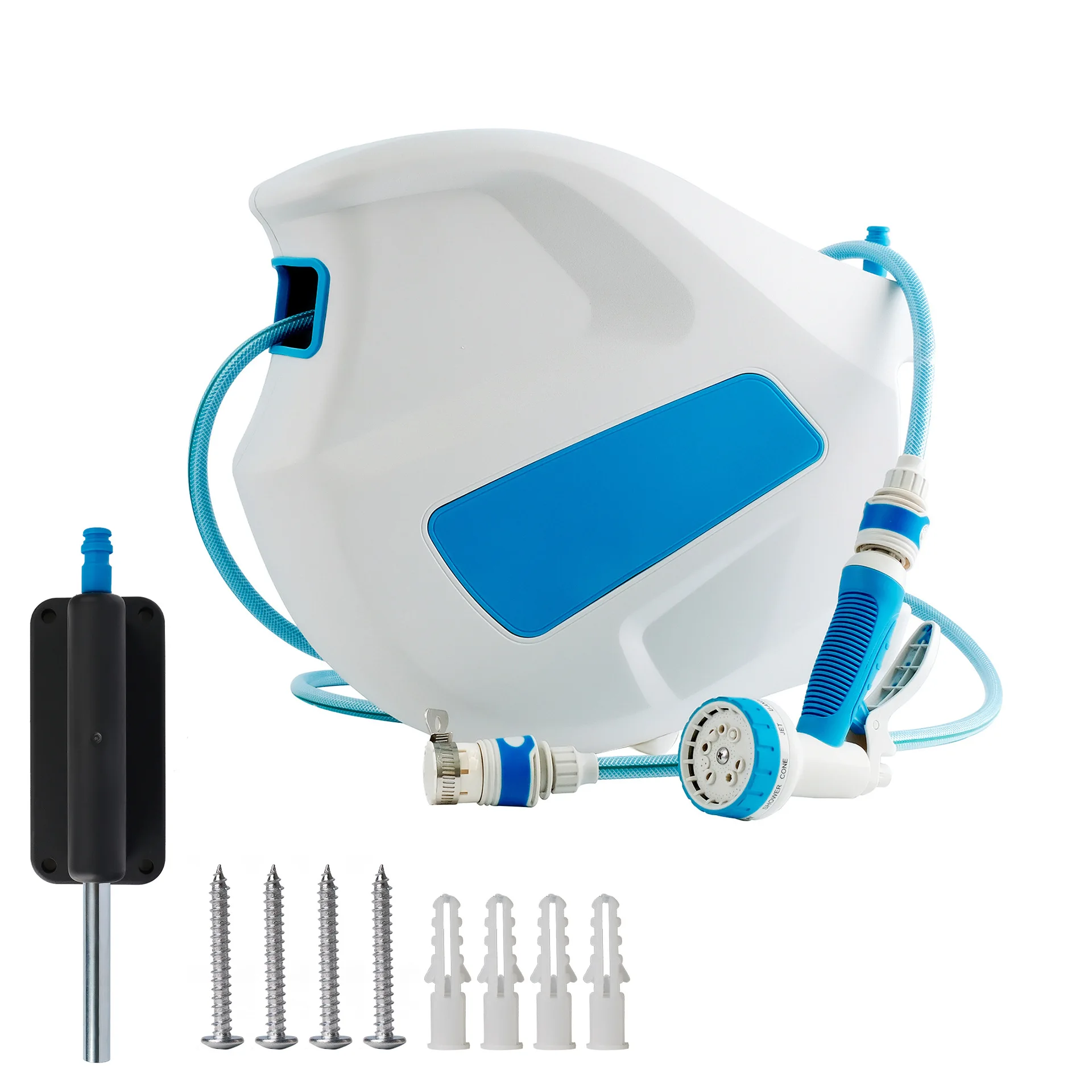 

Water drum reel car wash automatic telescopic multi-functional wall hanging equipment