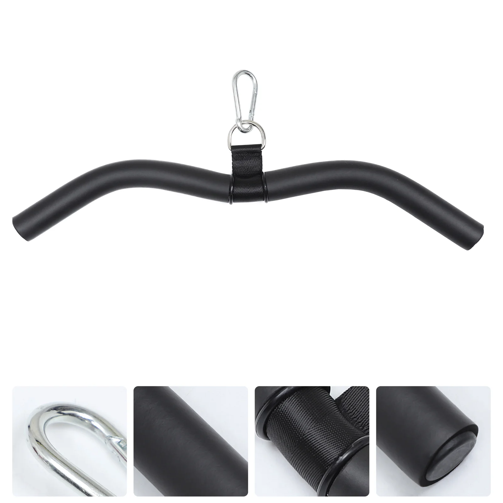 Fitness Bar Lightweight Pull Rod Handle Muscle Trainer Exercising Instrument Appendix Tension Back Lever Steel Tool Bicep