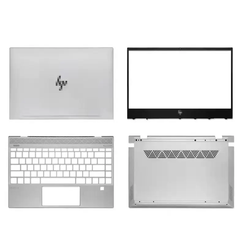 

New The Case Cover Of Laptop For HP ENVY 13-AQ TPN-W144 LCD Back Cover/Front Bezel/Palmrest/Bottom Case L54934-001 Silvery