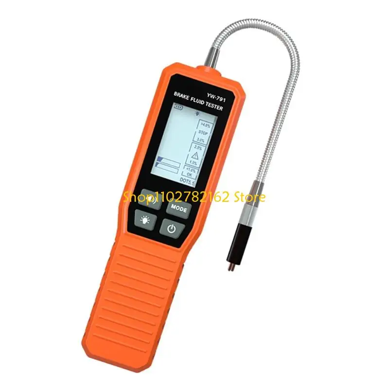 547B Automotive Brake Oil Diagnostic Instrument With LCD Display And Corrosion Resistant Stainless Steel Probe