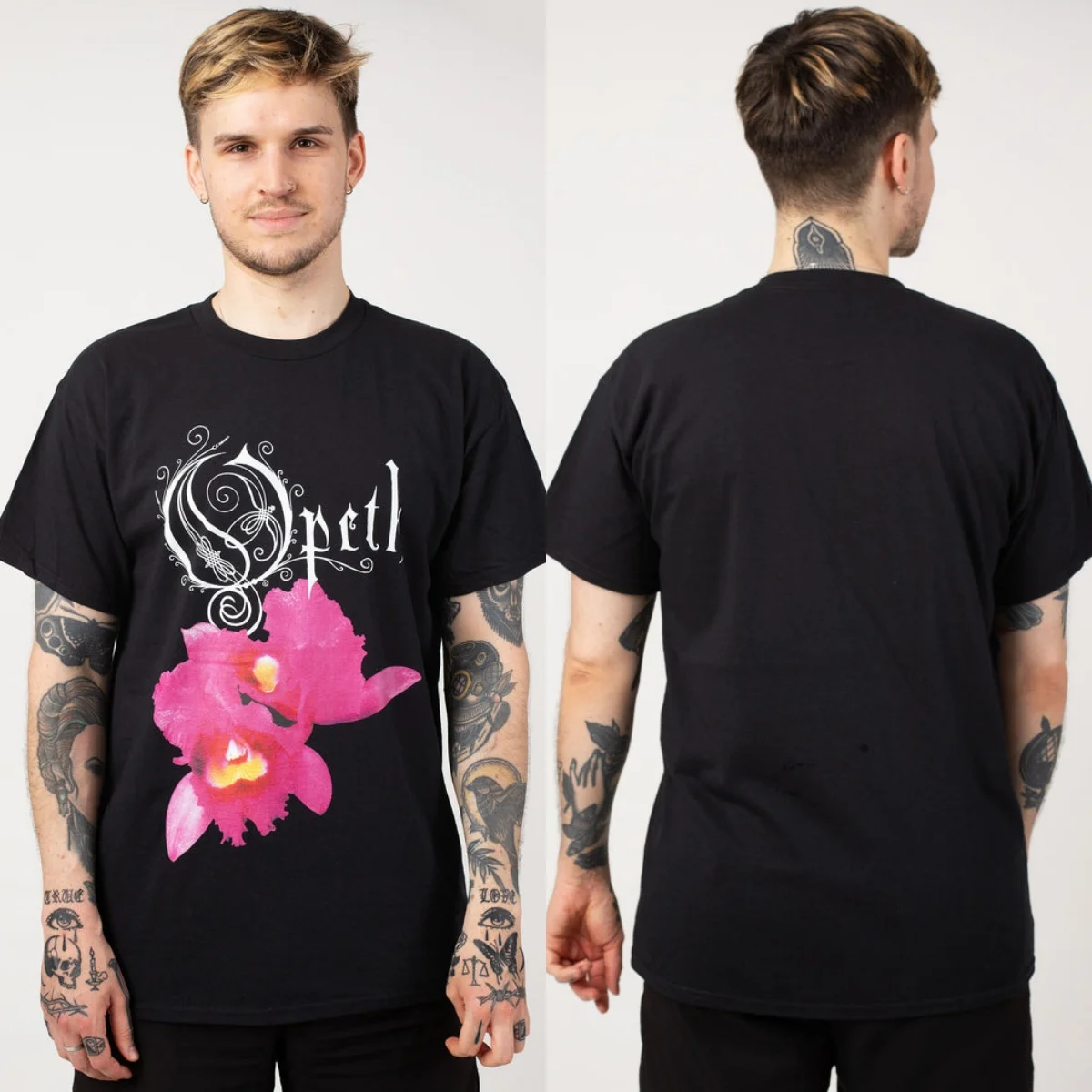 Fit Summer Opeth Graphic Cotton T-shirt Unisex Summer Short Sleeve Fashion Brand Tee Luxury Casual Vintage Tees - view 4