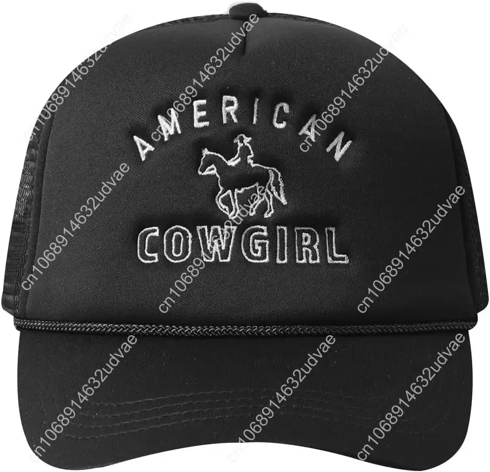 

M-MIRMARUS Retro Foam Mesh Trucker hat Trendy Design Summer Baseball Cap for Womens