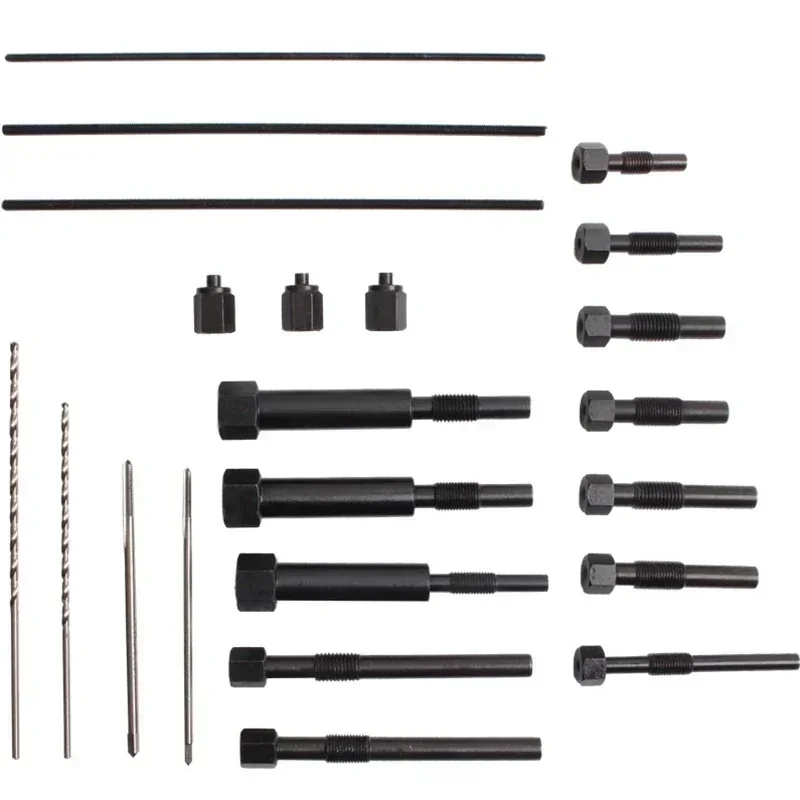Glow Plug Electrodes Removal Extracting Plugs Tool Tools Set Kit Repair M8 & M10