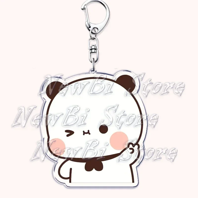 Super Cute Bubu Dudu Bear Keychain, Couple Gift