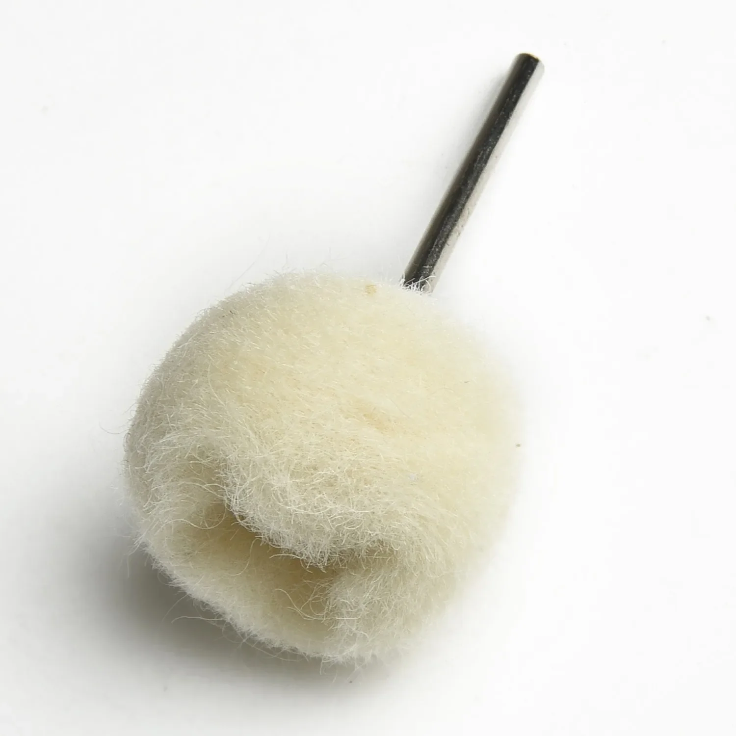 10pc Wool Polishing Wheel Brush 2.35mm Shank Burrs Rust Removal For Wood Nuclear Jade Tooth Carving Rotary Tool Electric Grinder