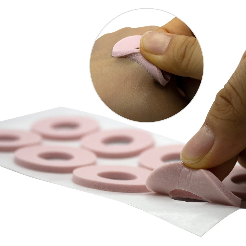 Foot Anti-abrasion Protectors Pads Toe Protector Foam Round Chicken Eye Patch Foot Care Tools