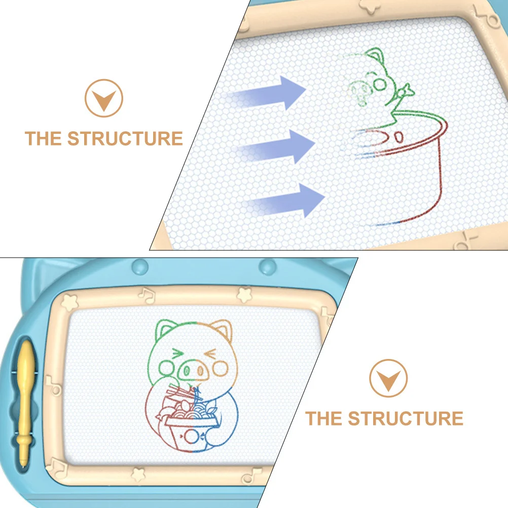 مجموعة واحدة من لوحة الكتابة المحمولة، لوحة خربش للأطفال، تعزز المهارات الحركية الدقيقة، لوحات الرسم التعبيرية الإبداعية #5