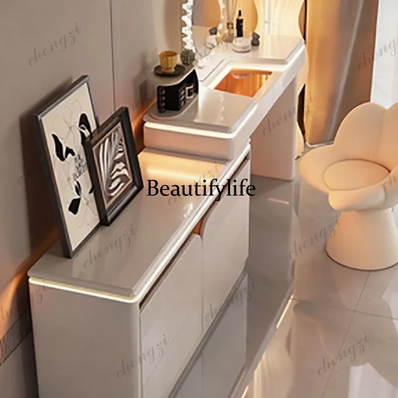 Premium Vanity Table Minimalist Design Aesthetic Trendy Vanity Table Classic Beautiful Meuble De Chambre Furniture