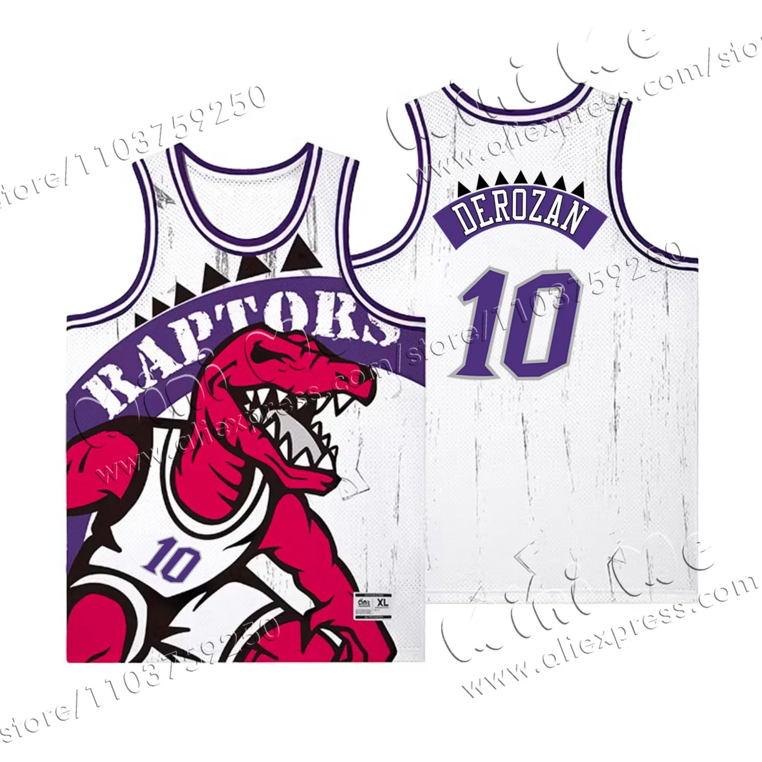 Summer New Hot Sale Raptors retro Sleeveless Jersey Huert Men's Carter Breathable Kid new design Quality Children's Unisex Top