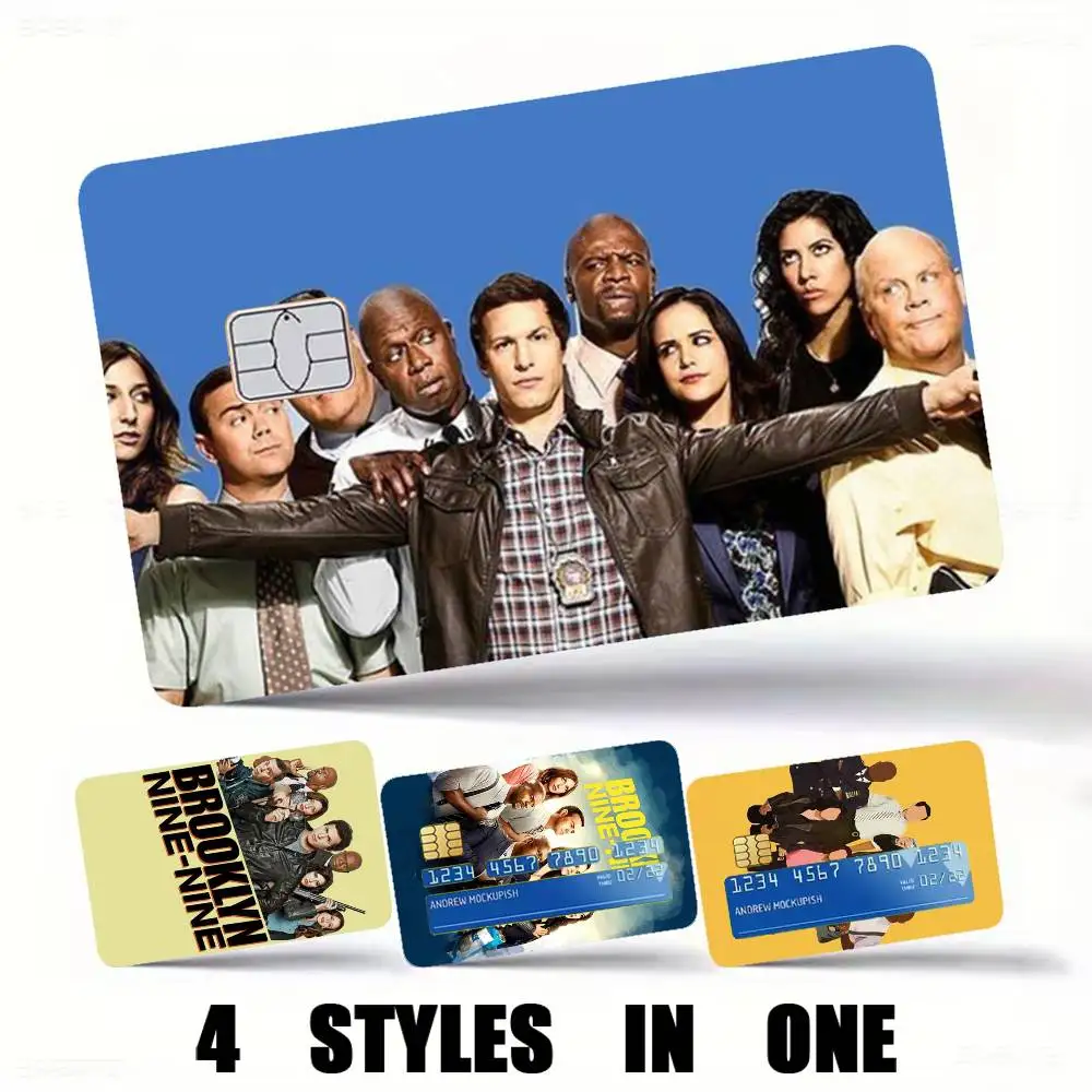 Brooklyn-n Nine-Nine 99  Credit Card HD Stickers Premium matte film effectively prevents fingerprints and daily abrasion.