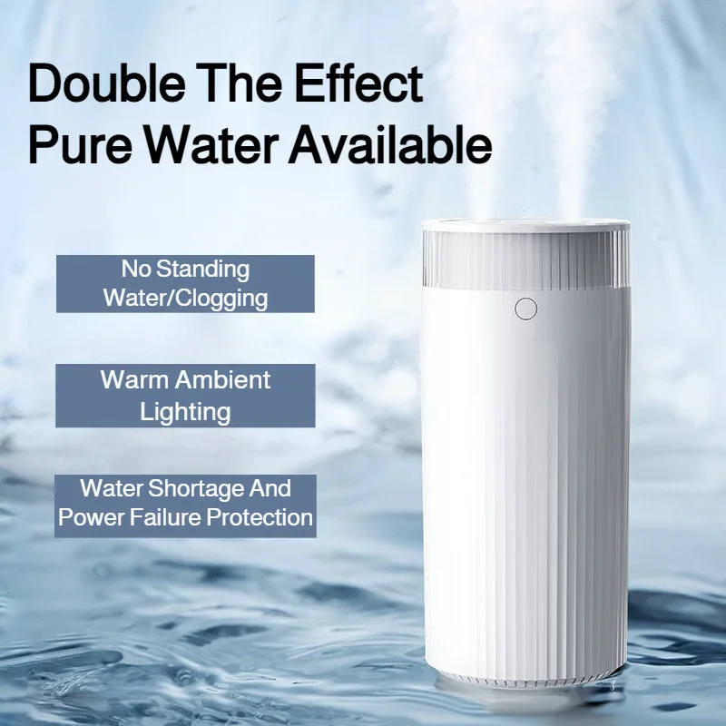 مرطب سطح المكتب في المهجع، مرطب رذاذ مزدوج للمكتب، مرطب هواء منزلي