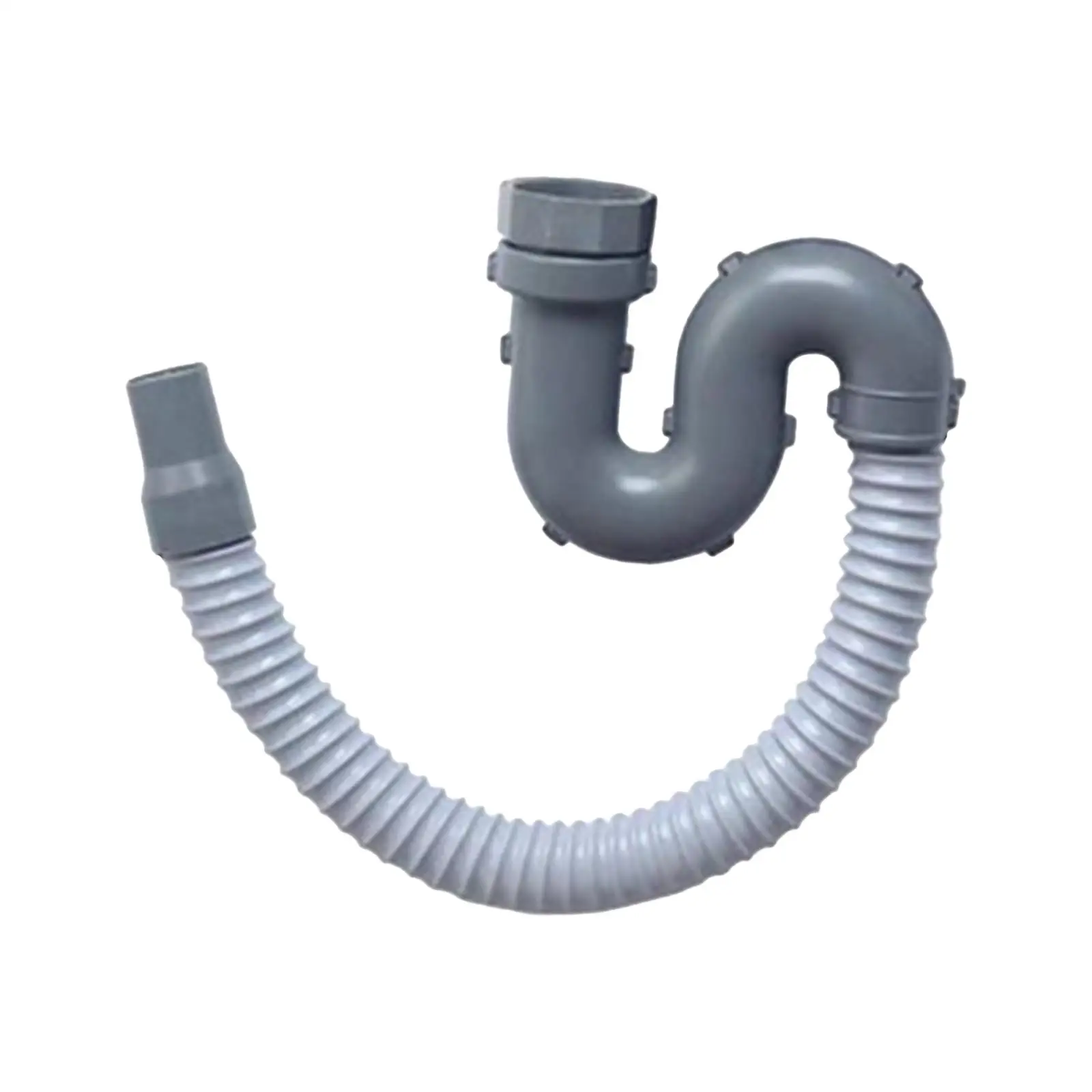 

Гибкий сливной шланг для раковины из ПВХ и нержавеющей стали без запаха для посудомоечных машин и кухонных сточных труб