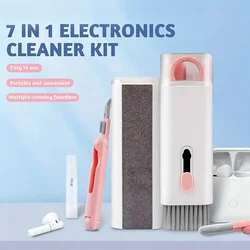 7-in-1 Cleaning Kit for Electronics - Safely Clean Keyboards, Earphones, Headsets, IPads, and Phones - No Liquid Required