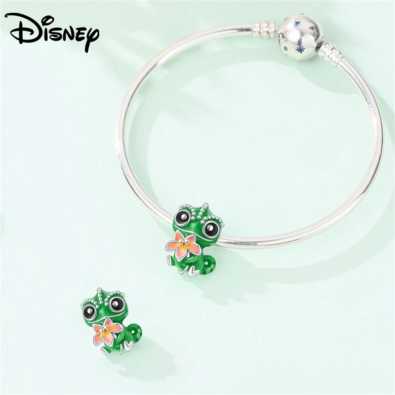 925 Silver Disney 2026 Hot Charms Stitch&Up Bead Pendant Fit For Necklace Original Bracelet DIY Festival Women's Party Fine Gift - view 4