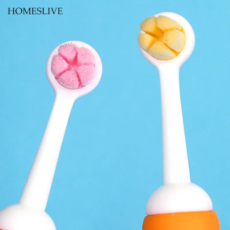 HOMESLIVE 4PCS Toothbrush Dental Beauty Health Accessories For Teeth Whitening Instrument Tongue Scraper Free Shipping Products