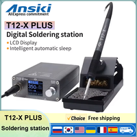 T12-X Plus Solder Station 75W Digital display Constant temperature for Mobile Phone Repair Welding Tool And T12 tip set optional