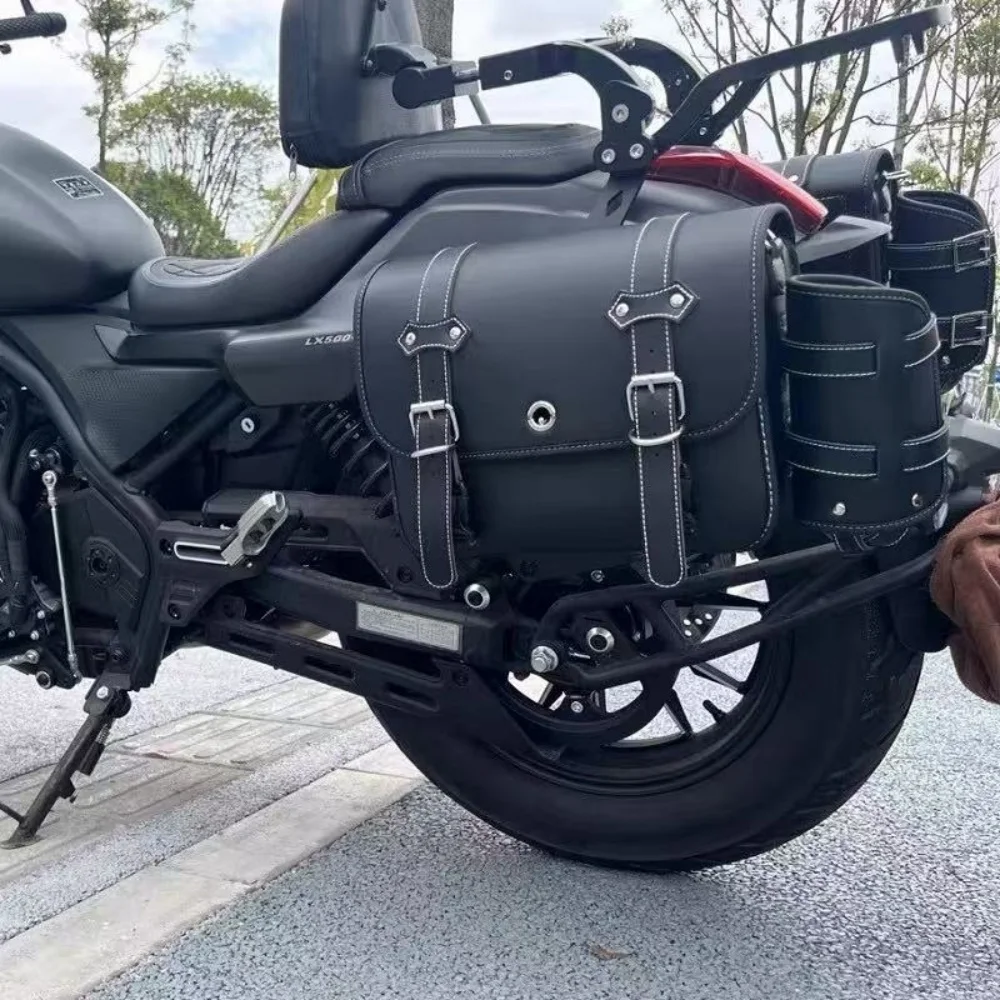 Bolsa de liberación rápida para motocicleta Benda Chinchilla 300/350/450/500, accesorios de equipaje lateral retro