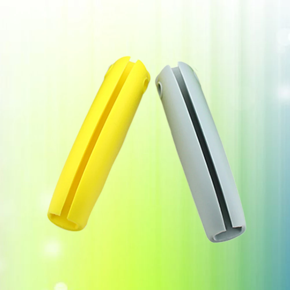 

2Pcs Silicone Anti-Pain Bag Holder Labor-Saving Grocery Carrier Portable Shopping Grip Finger Groove for Home