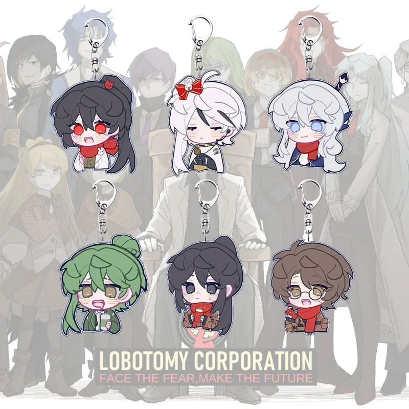 Акриловая-фигурка-брелок-game-lobotomy-corporation-Аниме-персонажи-Анжела-Айин-Кармен-Малкут-Мультяшный-кулон-подвеска-игрушка-6-см