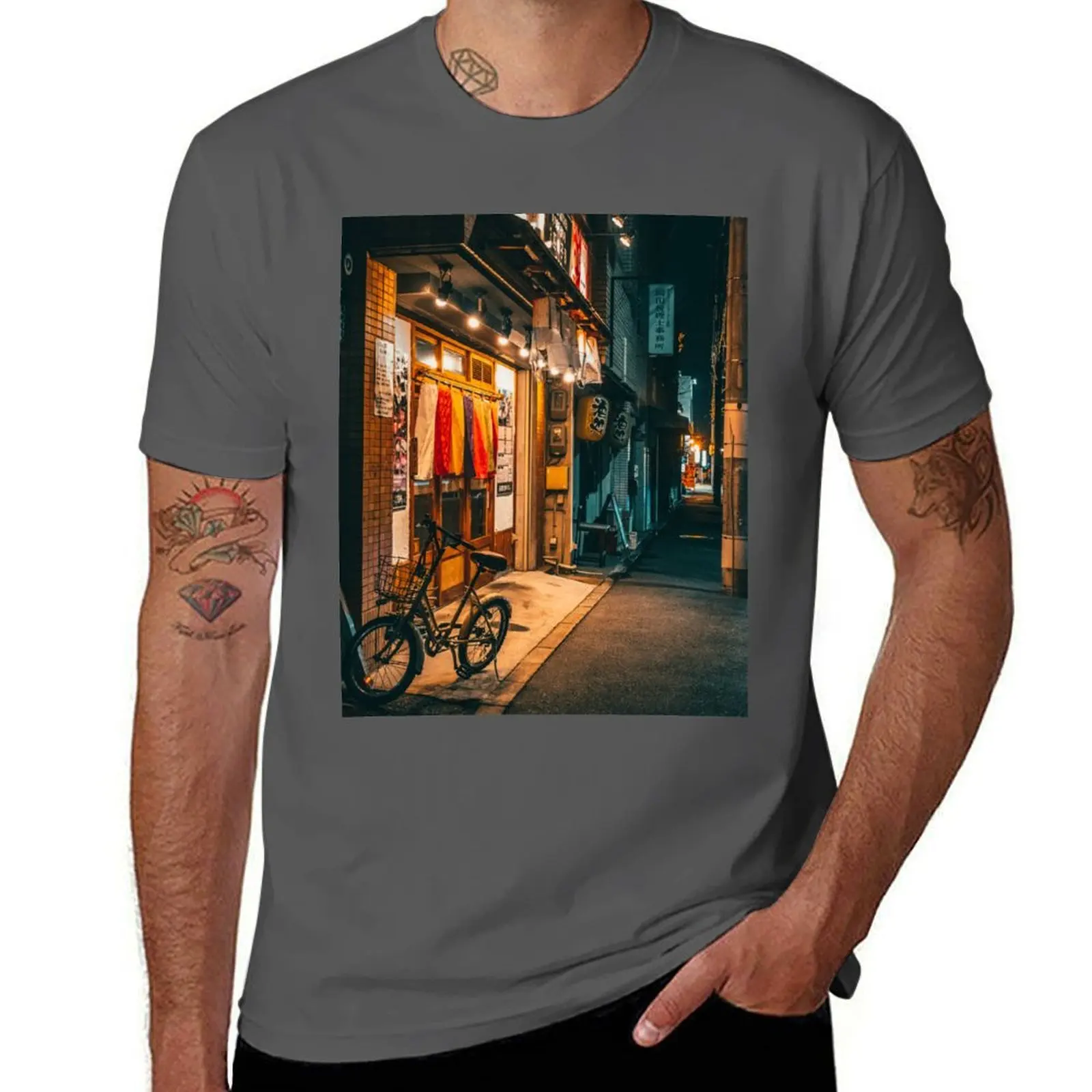 Night Of Tokyo Cozy Vibes T-Shirt Daily Wear Print T-Shirt