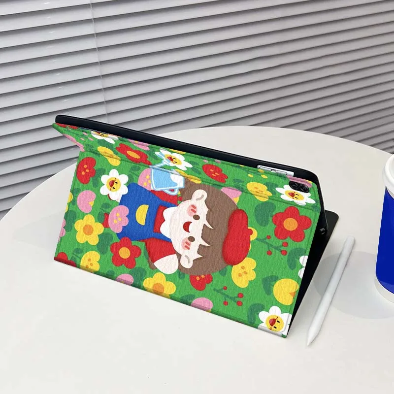 حافظة كمبيوتر لوحي جميلة لهاتف هواوي ميديا باد ميت باد M5 M6 11 12 X SE T10 T10s 2 C5e T5 Pro Lite Air 11.5 بوصة