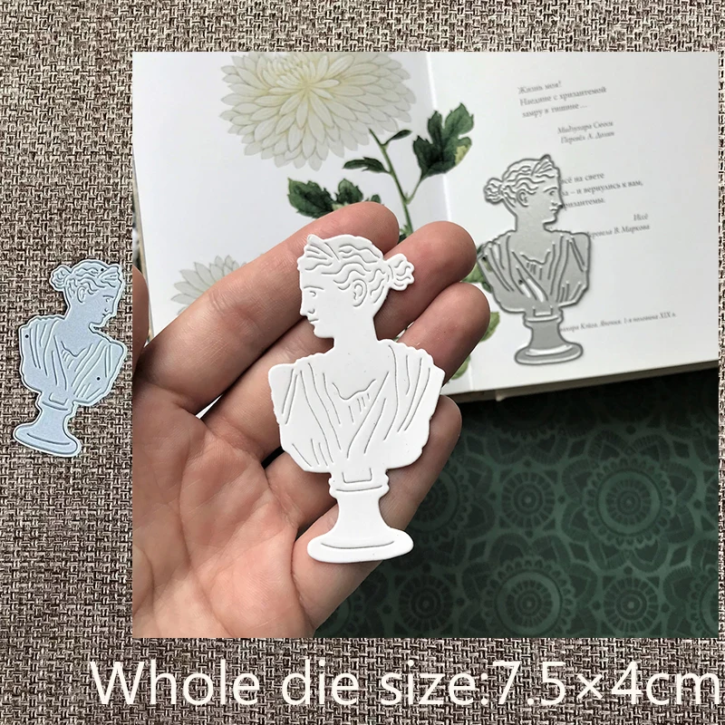 New Design Craft Metal stencil mold Cutting Die Character plaster decoration scrapbook die cuts Album Paper Card Craft Embossing