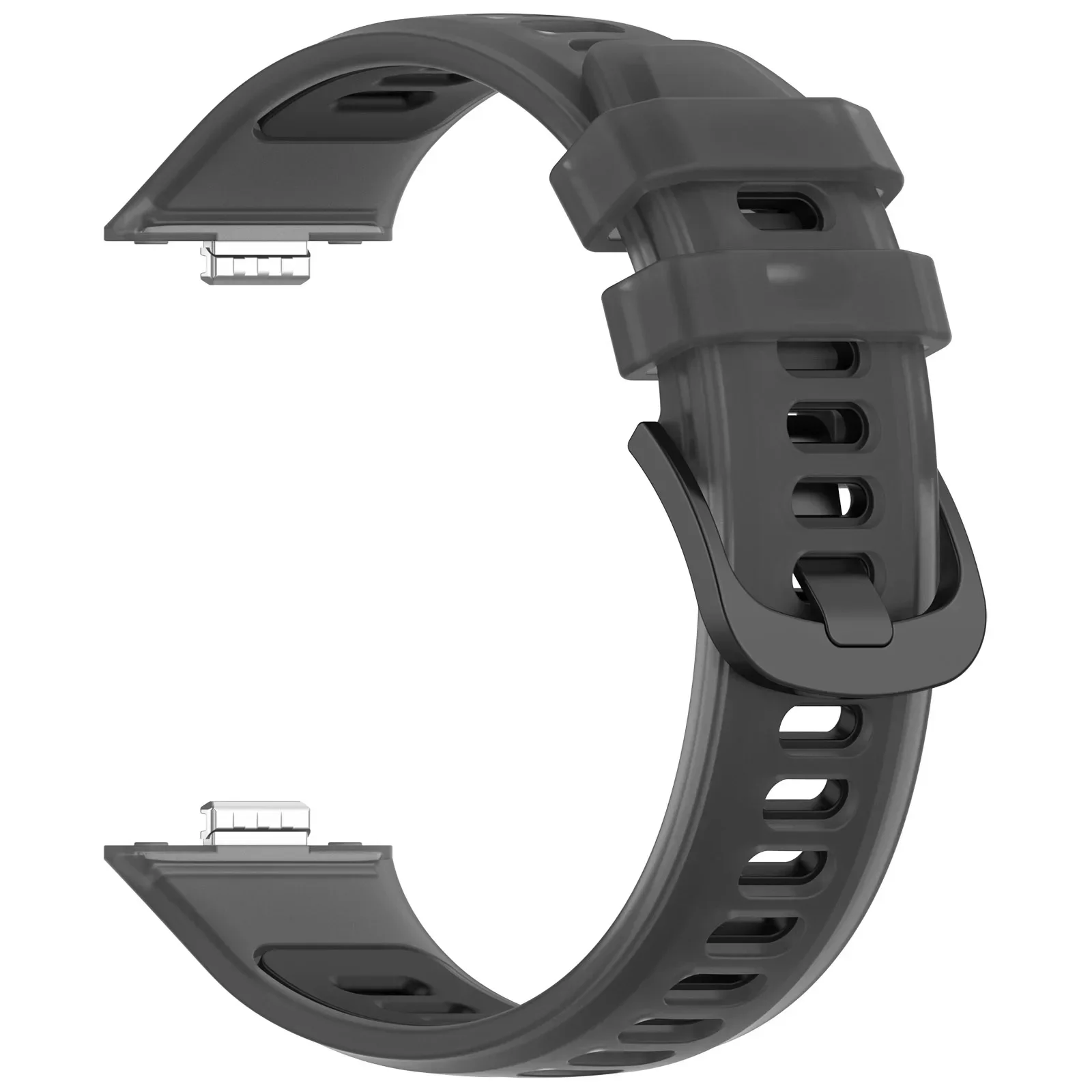 Durchscheinendes Silikonarmband für Huawei Watch Fit 5 Fit5 Pro Armband Uhrenarmband für Huawei Fit 3 4 Fit4Pro Ersatzarmband – Detail 17