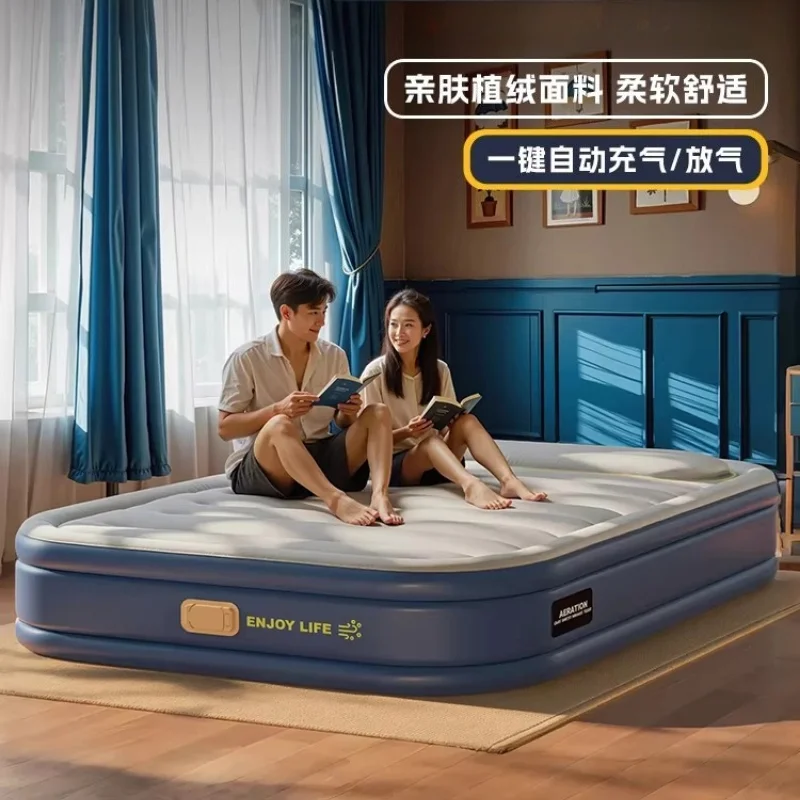 

Double Automatic Inflatable Mattress for Sleeping on The Ground, Home and Outdoor Use, Thickened Camping Portable Sleeping Mat