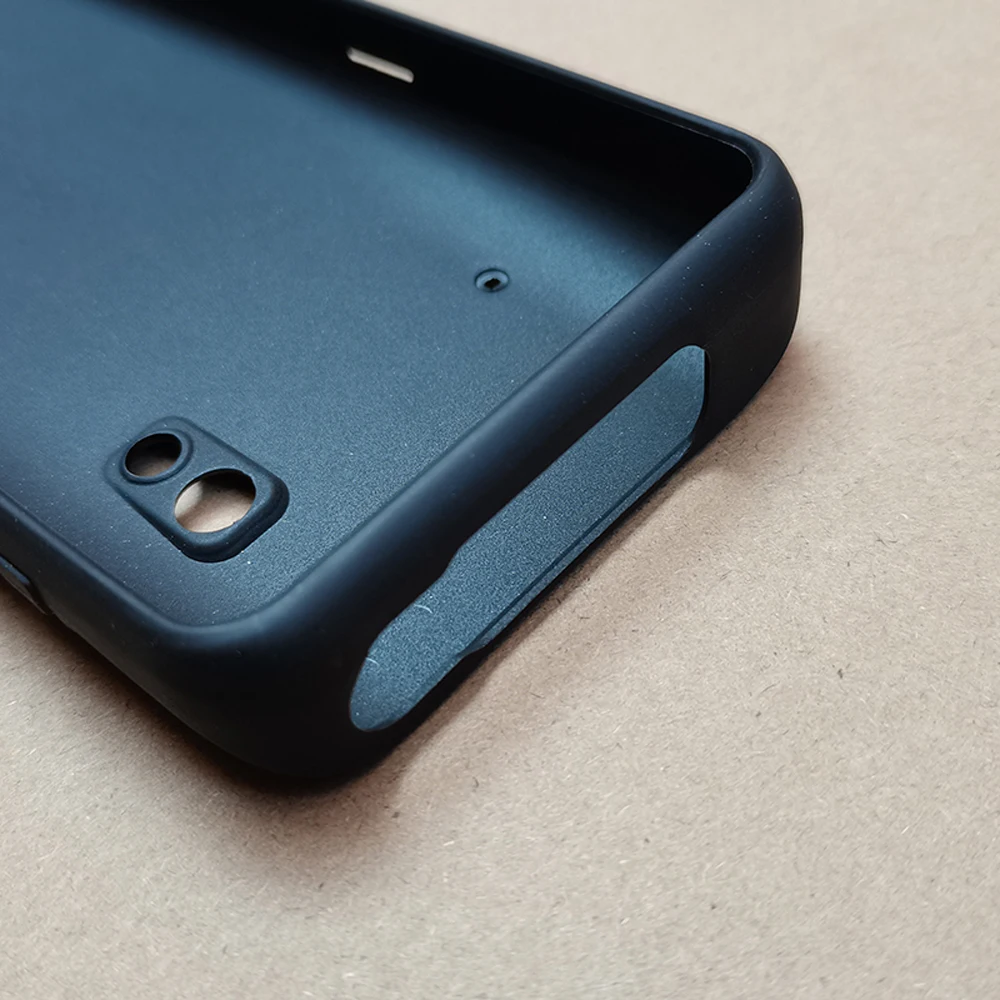 Capa protetora de silicone macio para honeywell eda50p coletor de dados portátil pda filme protetor de tela de vidro temperado