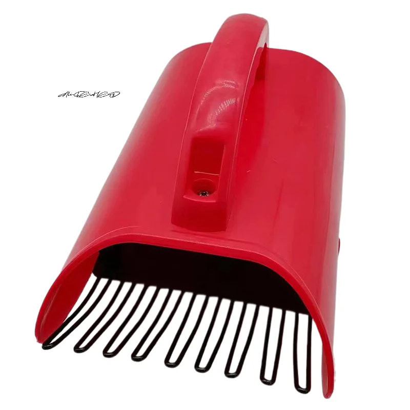 1Pc Blueberry Picker Scoop With Metal Comb Plastic Huckleberry Picking Rake Easy Harvesting Tool For Blueberries