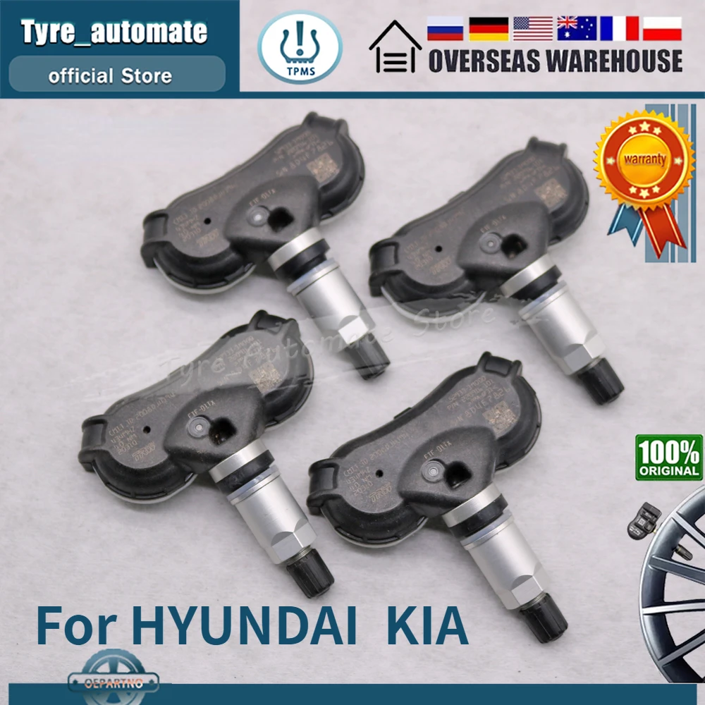 SET of 4 52933-2S410 TPMS 434MHz Tire Pressure Monitor FOR 2013-2015 HYUNDAI IX35 [LM] TUCSON [LM] KIA SPORTAGE [SL]  529332S410