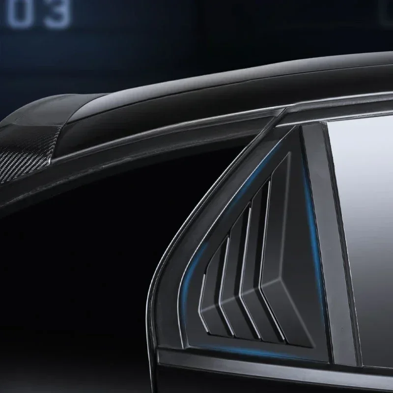 For Lynk&Co 01 02 03 05 06 Rear Side Window Louver Decoration Special Inner and Outer Decorative Collar Modification