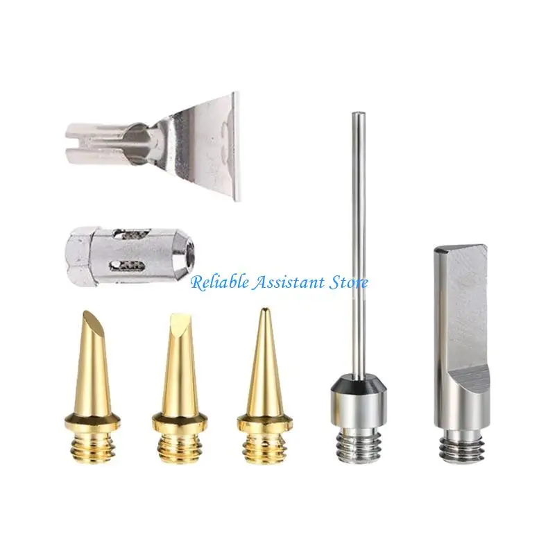 

N58C 7 Piece Gas Soldering Iron Heads Welding Torch Tips for DIY and Professional Use