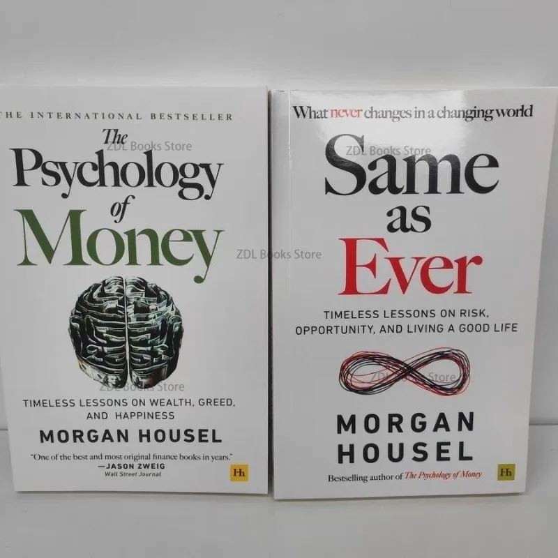 Imagem -03 - Psicologia do Dinheiro e o Mesmo de Sempre Livro em Inglês de Morgan Housel Livros por Conjunto a