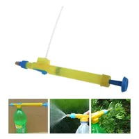 Home Vegetable Gardens Mist High Pressure Air Pump Manual Sprayer Adjustable Drink Bottle Spray Head Nozzle Garden Watering Tool