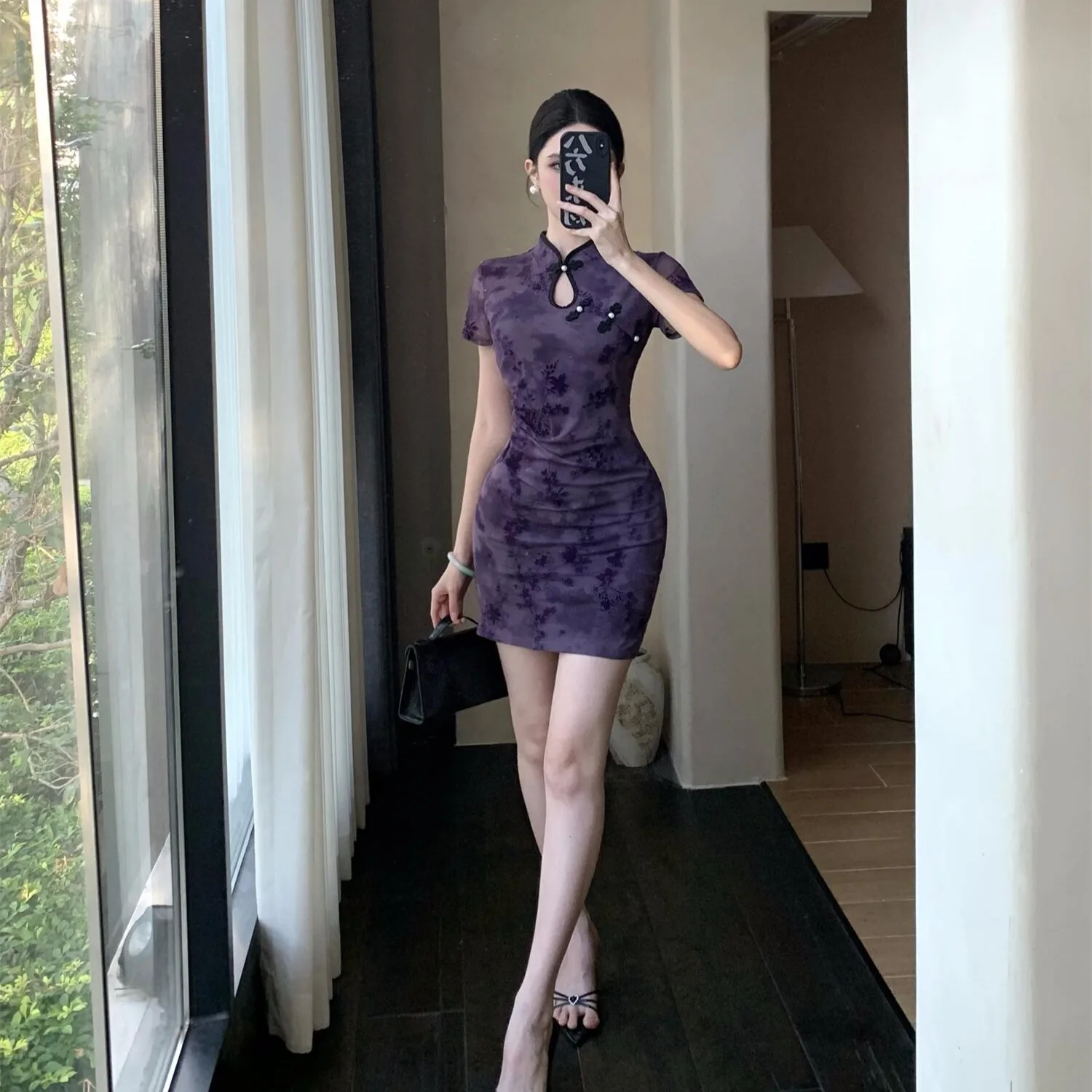 Novo chinês sle retro melhorado feminino net floing emagrecimento ort sve ort bodycon dr saia de cintura alta