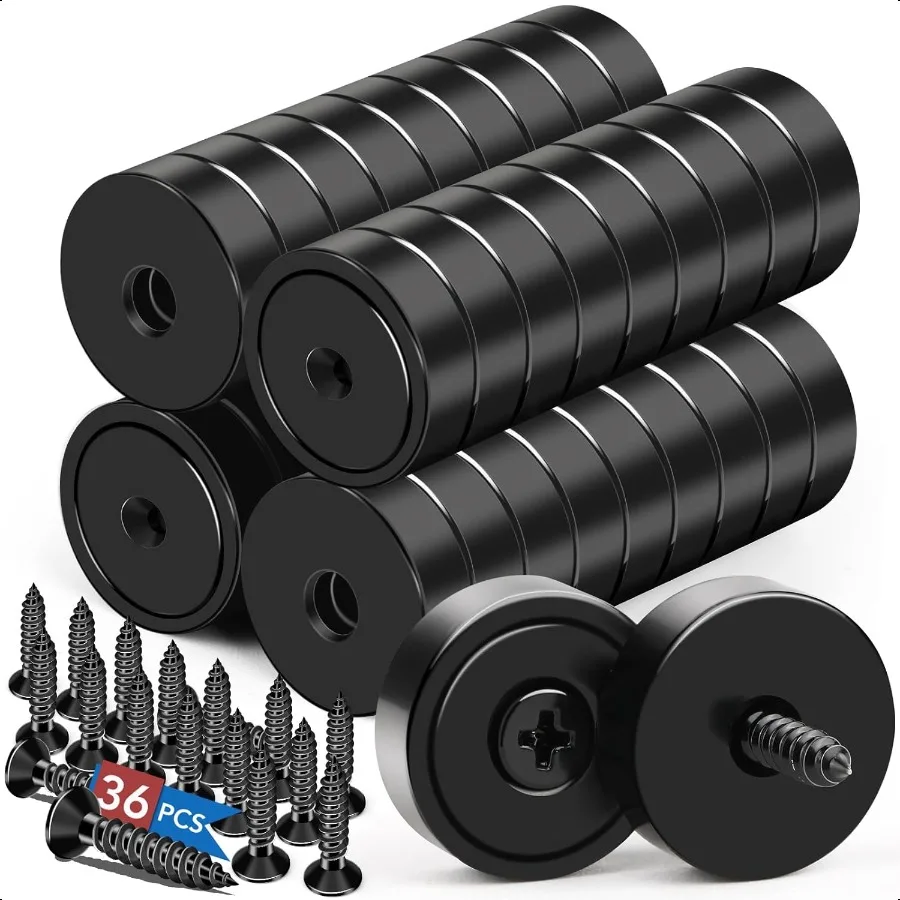 Magnets with Screws and Iron Sheets