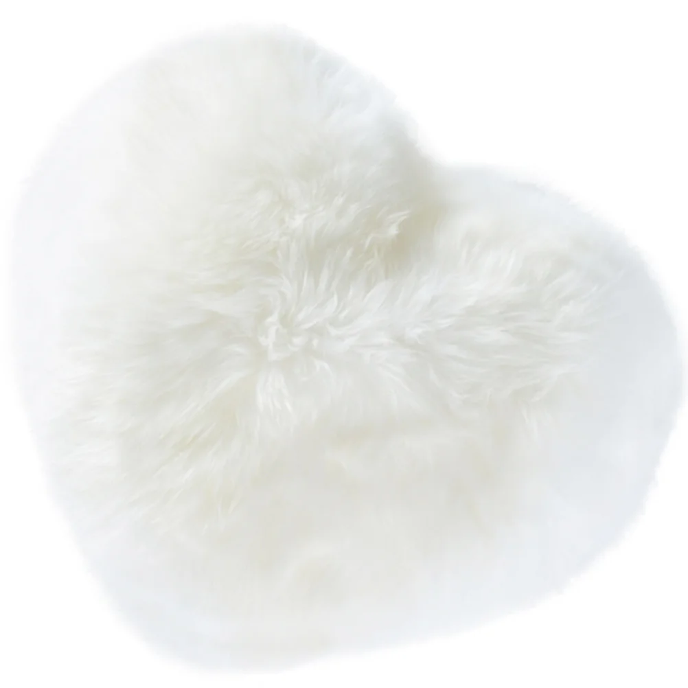 

Heart Pillow Soft Comfortable Decorative Home Sofa Throw Pillow Valentine's Day Gift Cushion for Bedroom Living Room