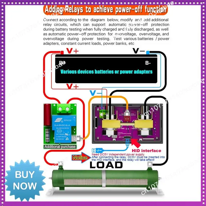 Hot Ltem Smart DT20W 0-420V Lithium-Batterie-Tester mit WLAN, 30A DC Coulomb Power Meter für Spannungs- und Kapazitätserkennung
