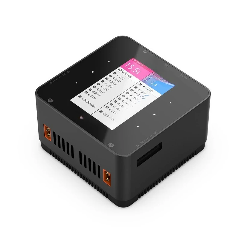 Intelligent balance charger, model aircraft high power dual channel charger