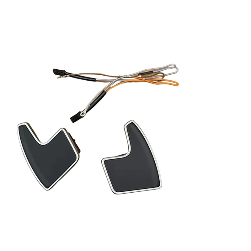 

A64P-1Pair Car Steering Wheel Paddle Shift Switch With Harness 96770-F2000 96780-F2000 For Hyundai Elantra 2017-2019 Avante