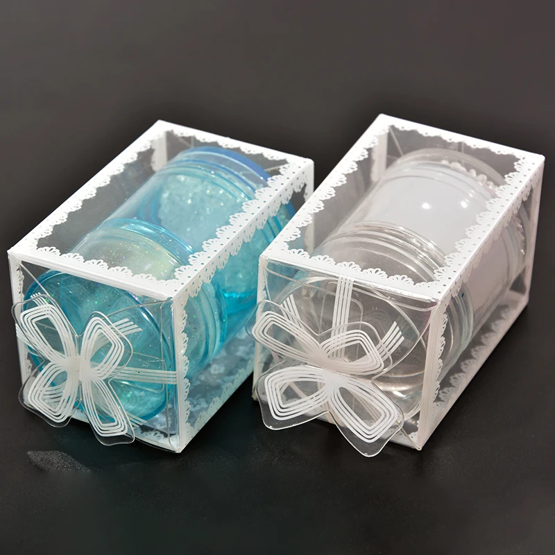4ซม.(1ชุด) รอบ Jelly Transfer ภาพวาด Stamper กับ Scraper ภาษาฝรั่งเศสคำ Peralatan Seni Kuku เล็บช่องทางรูปร่างภาพ Stamper