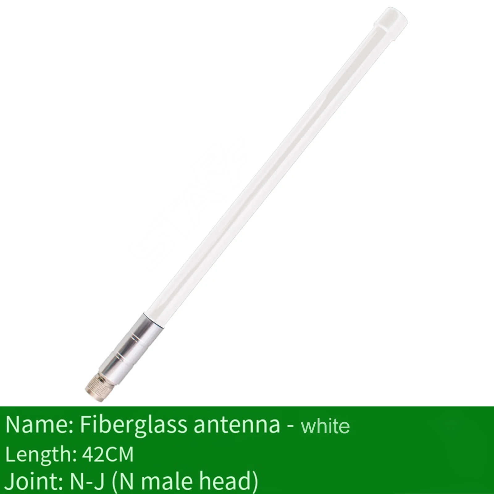 Practical MHz Antenna Fiberglass 12dBi 42CM Length 868MHz 915MHz Aerial Helium N-J N Male Replacement Type N Male