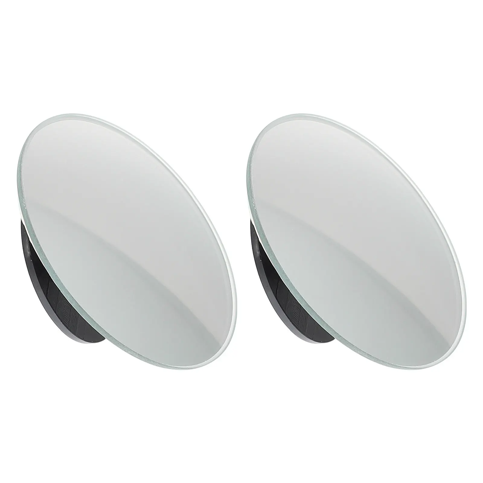 1Set Rotatable Blind Spot Mirror for Automobiles Expand Field of View Reduce Accidents Safe Lane Change Reverse Parking Mirror