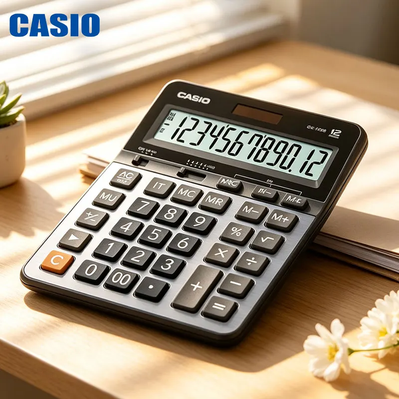 Casio GX-120B/GX-12B/GX-14B The Executive Office's Premium Office Computer Has a Stable Base That Does Not Slide