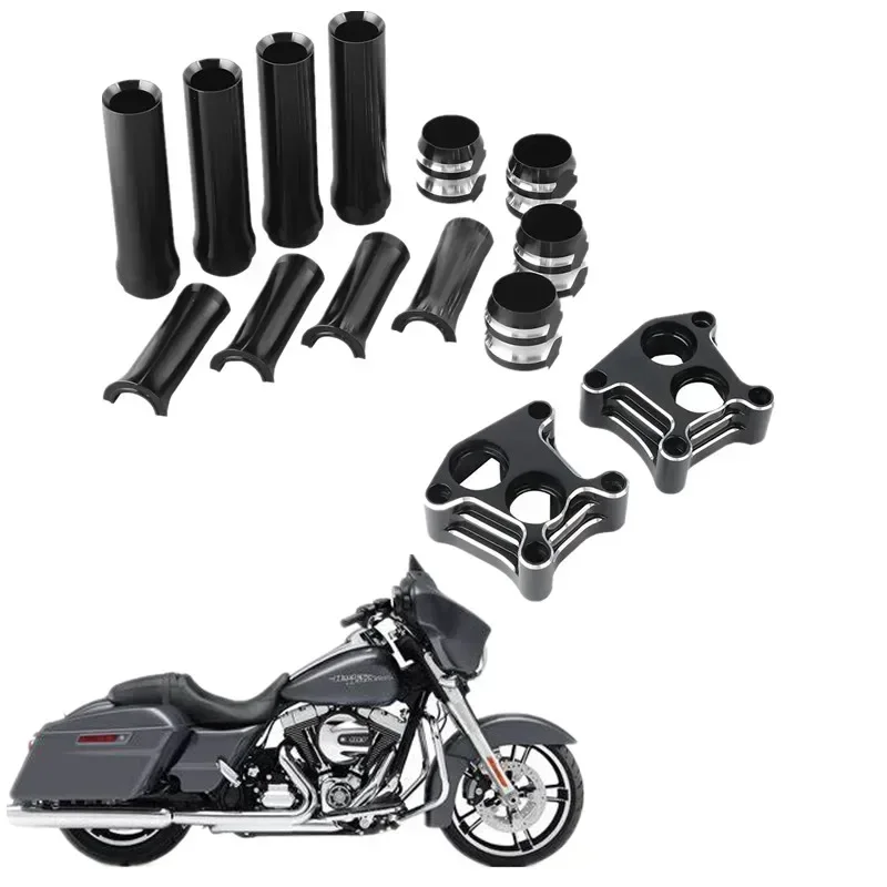 

Для Harley Twin Cam Street Glide Road King Fat Bob Boy Super Glide 1999-2017 мотоциклетные передние и задние крышки с ЧПУ для толкателей и подъемников