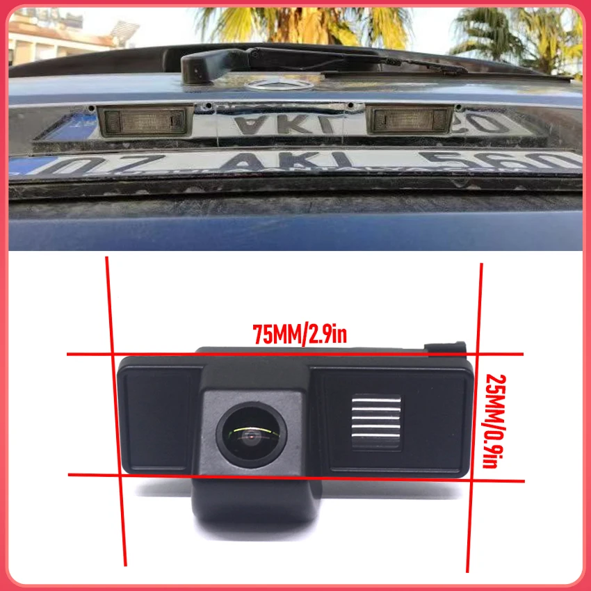 140 Degree HD 1080x720P Special Vehicle Rear View Camera For Mercedes Benz Sprinter NCV3 2006~2014 2015 2016 2017 2018 2019