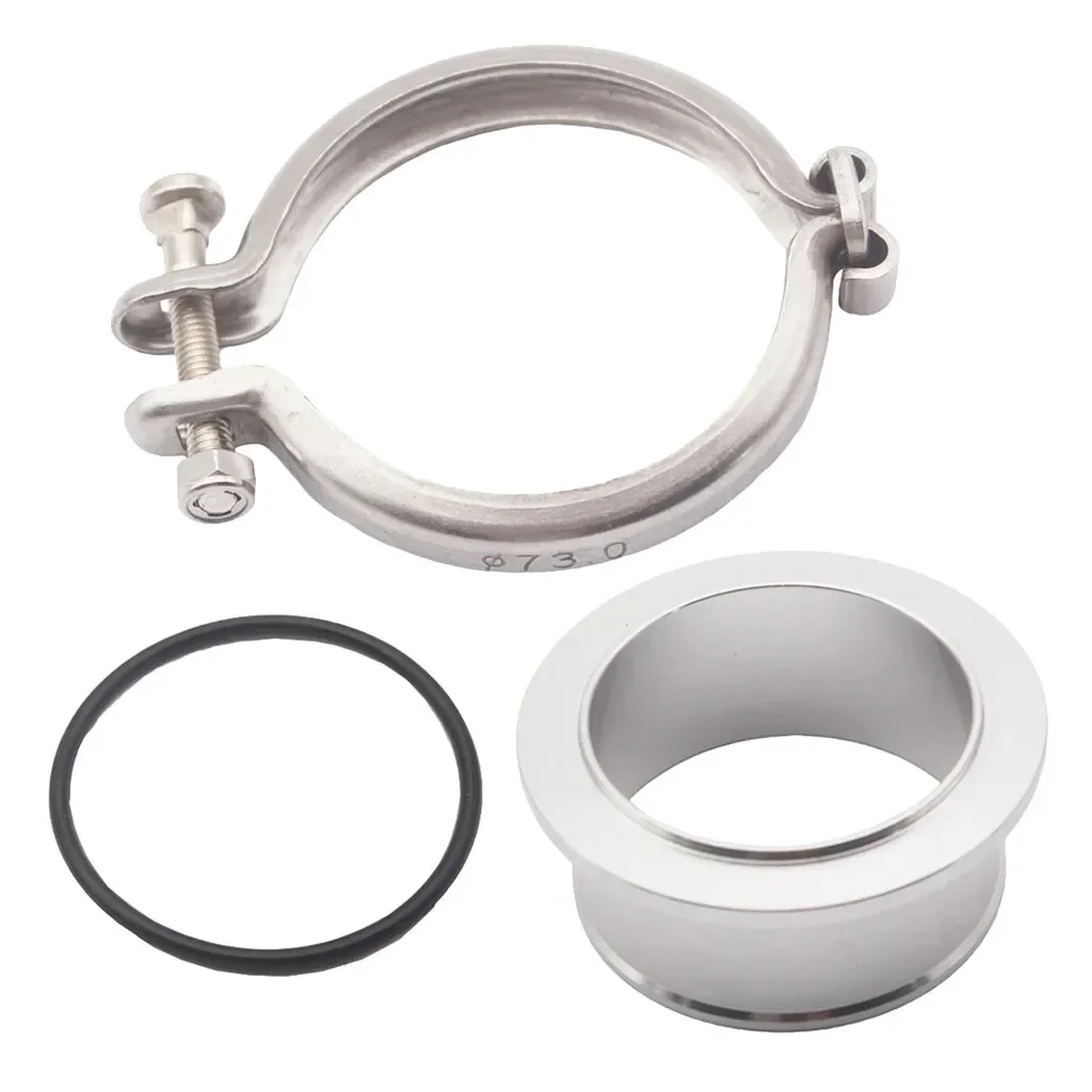 For Holset HX35 HX35W HX40W Turbo Compressor V-band Flange Clamp Kit
