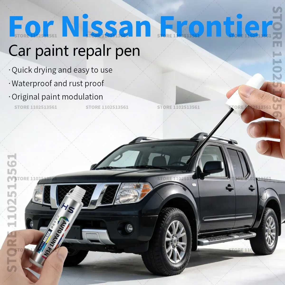 

Ручка-корректор для ремонта лакокрасочного покрытия автомобиля Nissan Frontier, аксессуары для устранения царапин, цвета: черный, темно-синий, серый, серебристый, тактический зеленый, цвет оружейной стали.