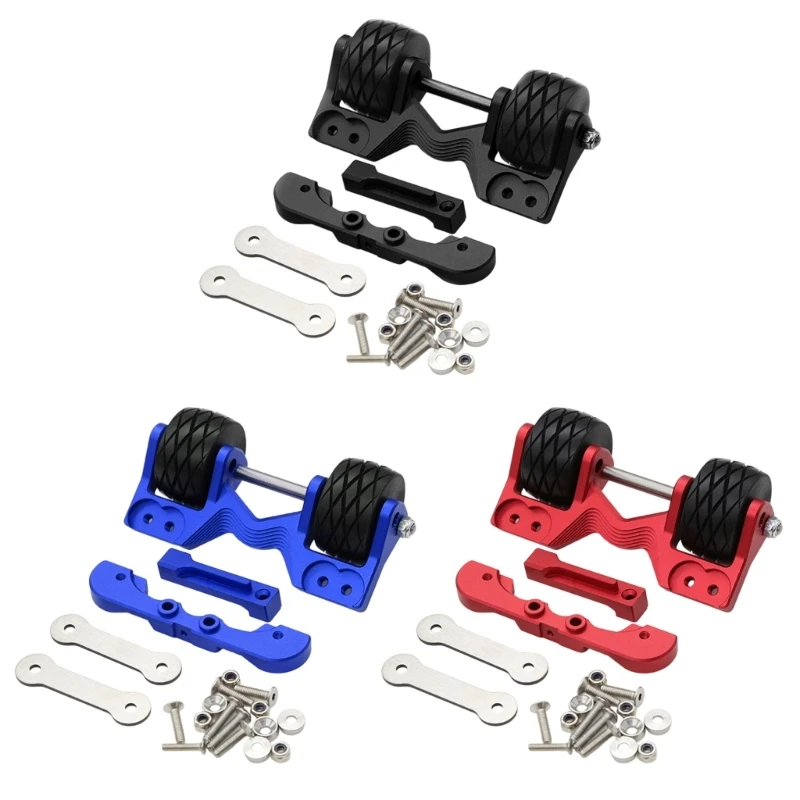 

Heavy Duty Double Wheel Head Up Bar Adjustable Stability Upgrade For 1/10 Scale Remote Control Vehicle 15UB